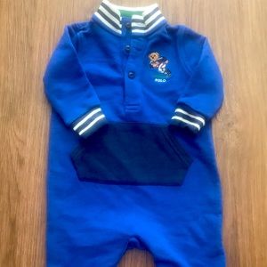 Ralph Lauren Polo Bear Mockneck Coverall - 3M